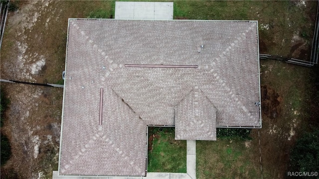 1899 W Oliver Dr, Citrus Springs, FL 34434 - view from above of property