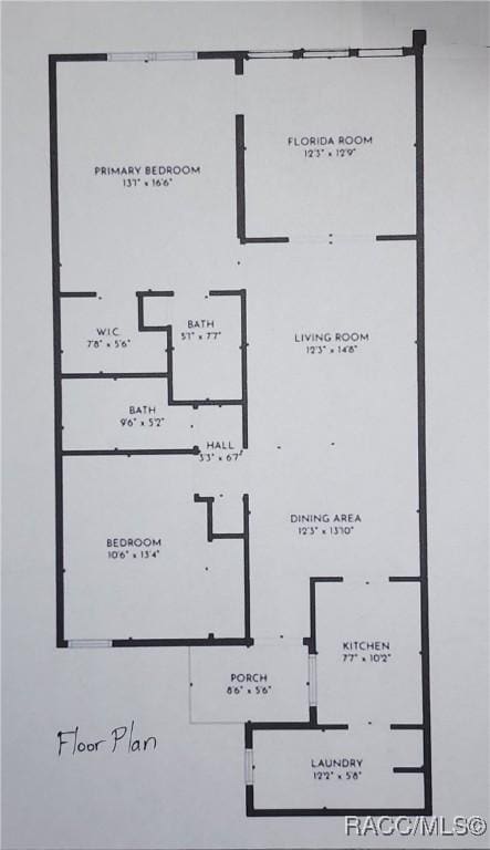 340 E Glassboro Ct Unit 19-5A, Hernando, FL 34442 - view of room layout
