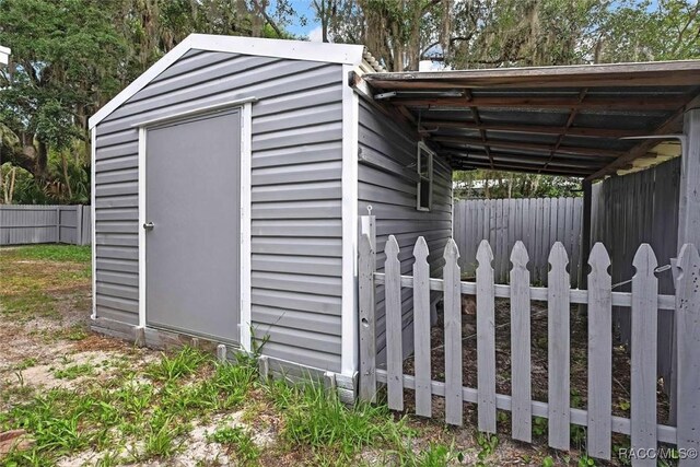 657 NE 11th St, Crystal River, FL 34428 - view of shed