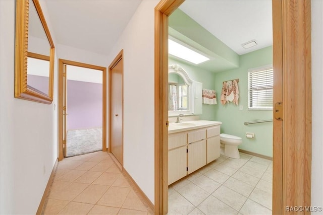 10741 W Pine Bark Ln, Crystal River, FL 34429 - bathroom featuring vanity and tile patterned floors