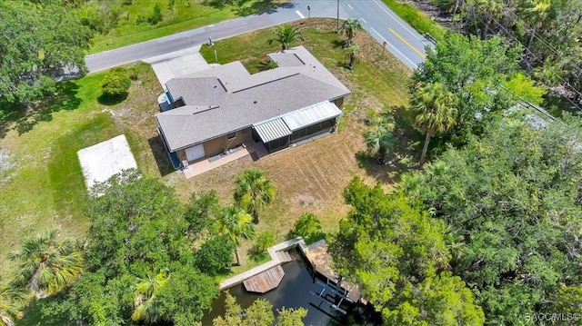 10741 W Pine Bark Ln, Crystal River, FL 34429 - view from above of property