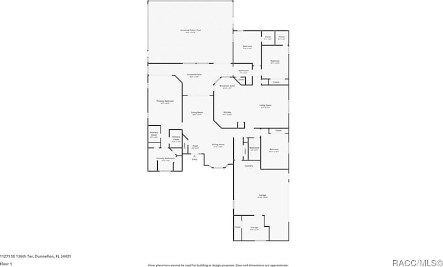 11271 SE 136th Ter, Dunnellon, FL 34431 - view of room layout
