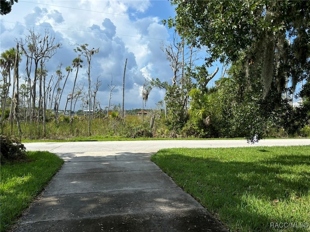 view of road