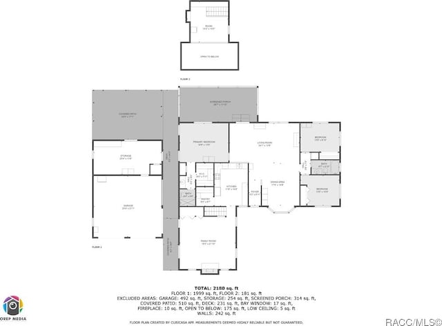4200 W Breckenridge Ct, Beverly Hills, FL 34465 - view of home floor plan