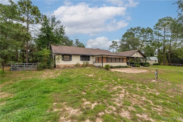 4200 W Breckenridge Ct, Beverly Hills, FL 34465 - view of single story home