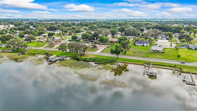 1316 Lake Ariana Blvd, Auburndale, FL 33823 - aerial view of residential area featuring a nearby body of water