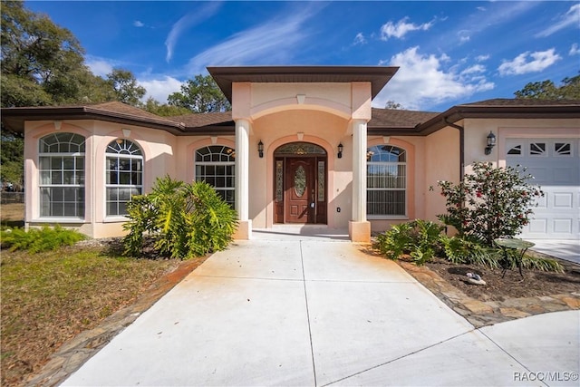 3565 S Oakdale Ter, Inverness, FL 34452 - entrance to property featuring a garage