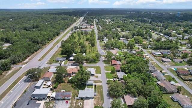 2 William Tell Ln, Beverly Hills, FL 34465 - aerial view of property and surrounding area with a forest and nearby suburban area