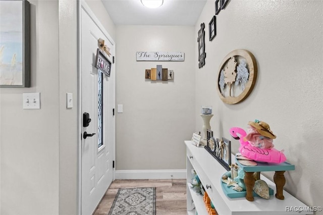 2 William Tell Ln, Beverly Hills, FL 34465 - doorway to outside with light wood finished floors and baseboards