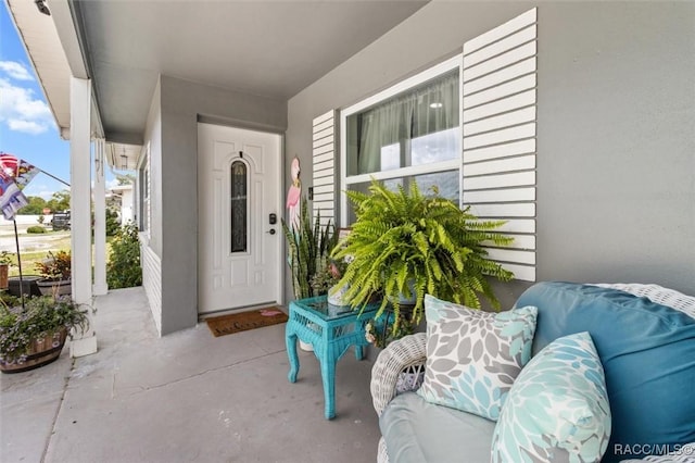 2 William Tell Ln, Beverly Hills, FL 34465 - property entrance with stucco siding