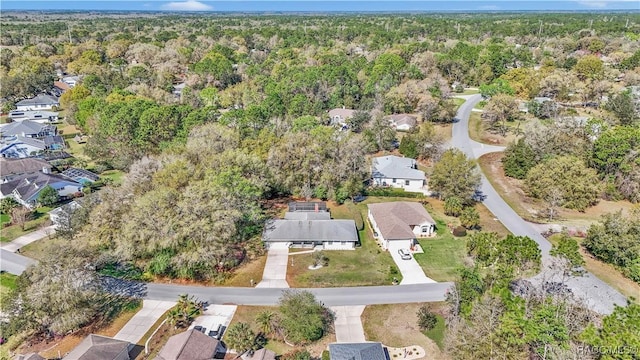 9844 SW 198th Cir, Dunnellon, FL 34432 - bird's eye view with a residential view
