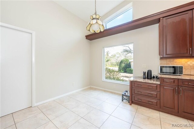 carpeted bedroom featuring lofted ceiling