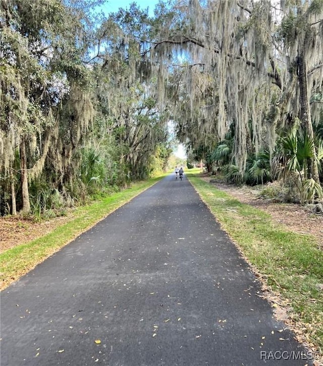 view of road