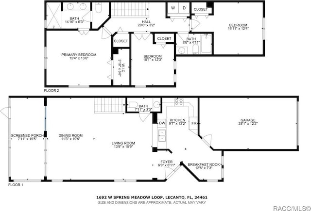 1692 W Spring Meadow Loop, Lecanto, FL 34461 - photo 35