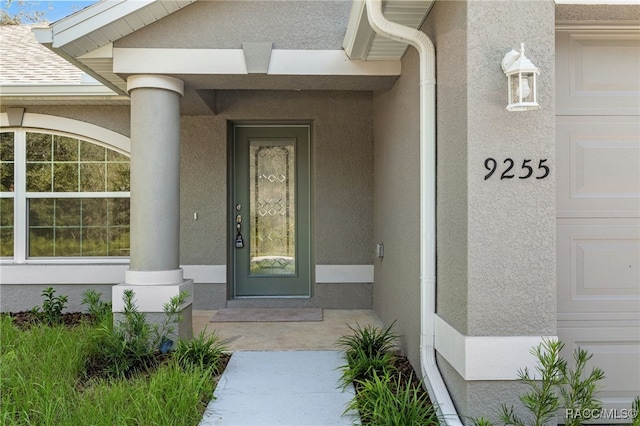 view of entrance to property