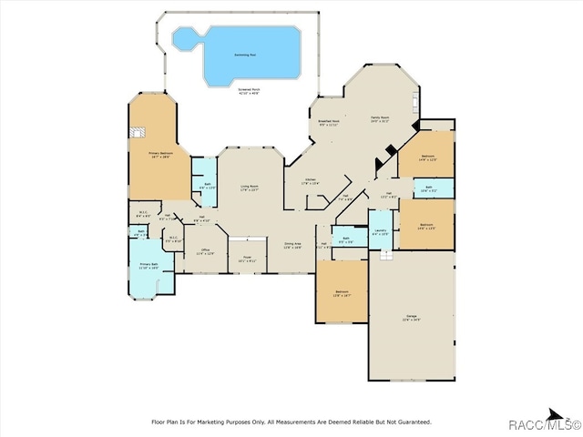 3915 N Grayhawk Loop, Lecanto, FL 34461 - view of home floor plan