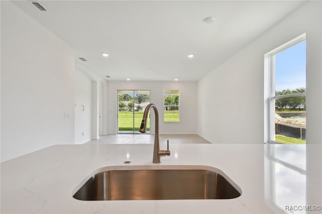 kitchen with sink