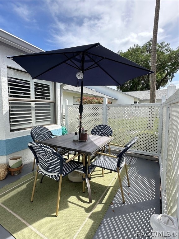 view of patio / terrace