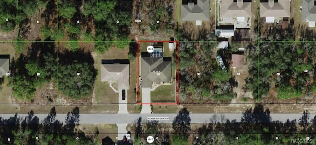 3495 W Wilburton Dr, Citrus Springs, FL 34433 - aerial map of property and surrounding area