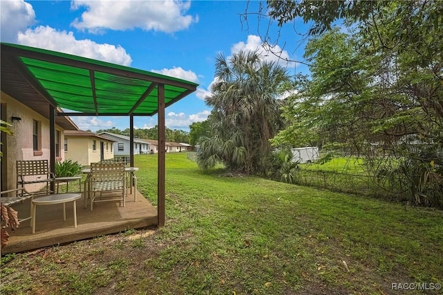4055 N Little Hawk Pt, Crystal River, FL 34428 - view of yard featuring fence