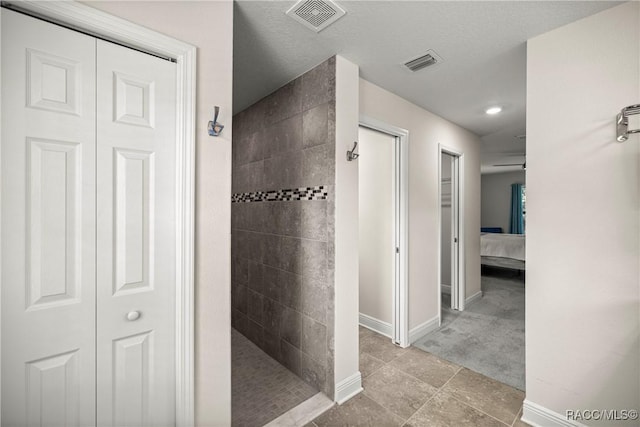 3153 N Chandler Dr, Hernando, FL 34442 - ensuite bathroom featuring a closet, walk in shower, and recessed lighting