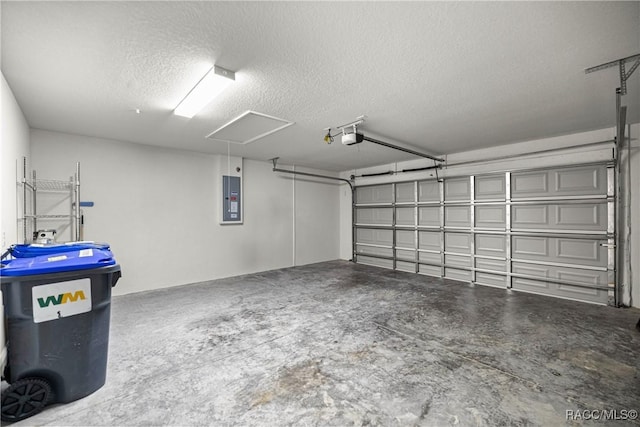 3153 N Chandler Dr, Hernando, FL 34442 - garage with electric panel and a garage door opener