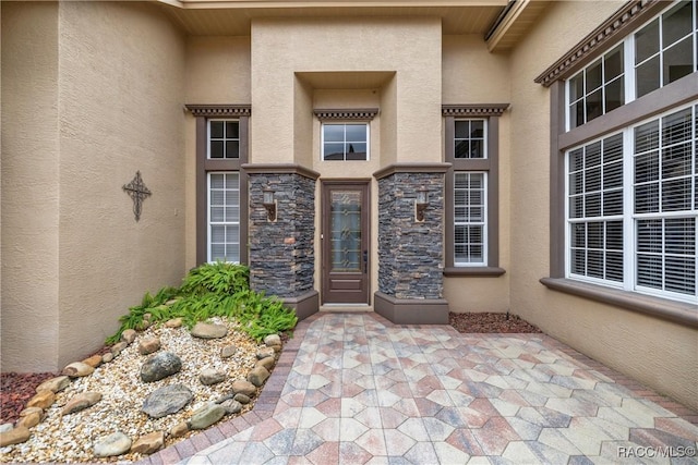 1789 N Sky Glen Path, Hernando, FL 34442 - view of exterior entry with stucco siding