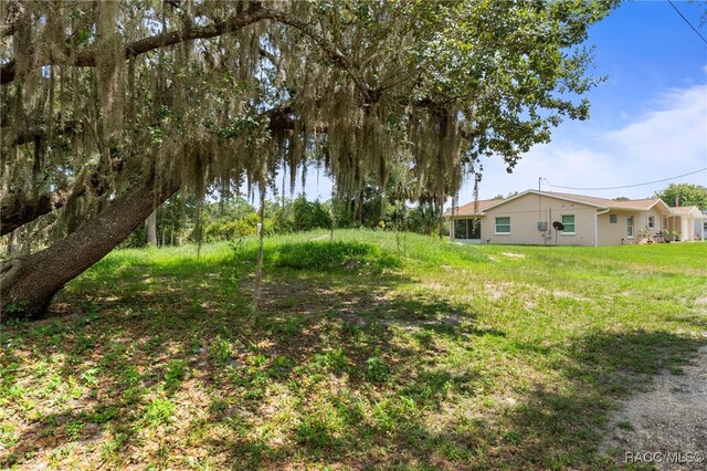 4306 E Gloria Dr, Hernando, FL 34442 - view of grassy yard