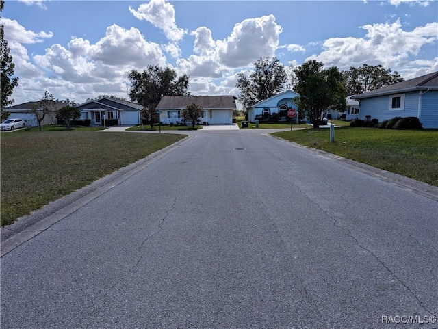 view of road