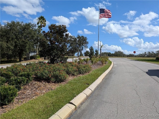 10482 S Clint Loop, Floral City, FL 34436 - view of asphalt street with curbs