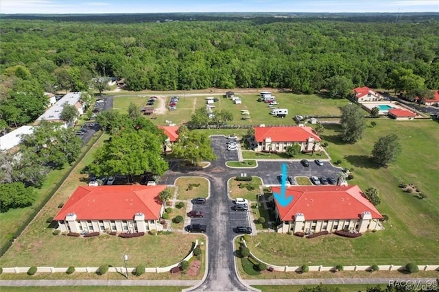 aerial view