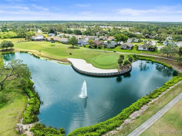 18514 Hidden Pines Way, Hudson, FL 34667 - aerial perspective of suburban area featuring a nearby body of water and a golf course