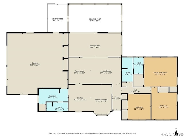 839 N Foxrun Ter, Inverness, FL 34453 - view of home floor plan
