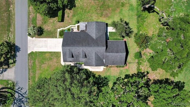 839 N Foxrun Ter, Inverness, FL 34453 - view from above of property