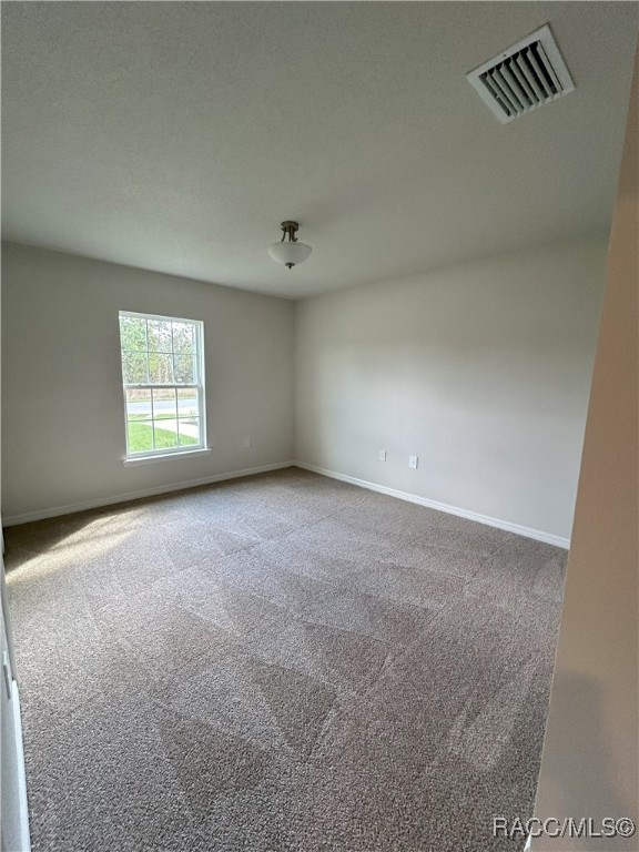 unfurnished room featuring carpet