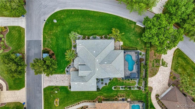 drone / aerial view