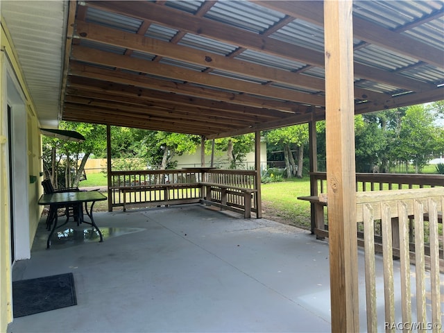 view of patio / terrace