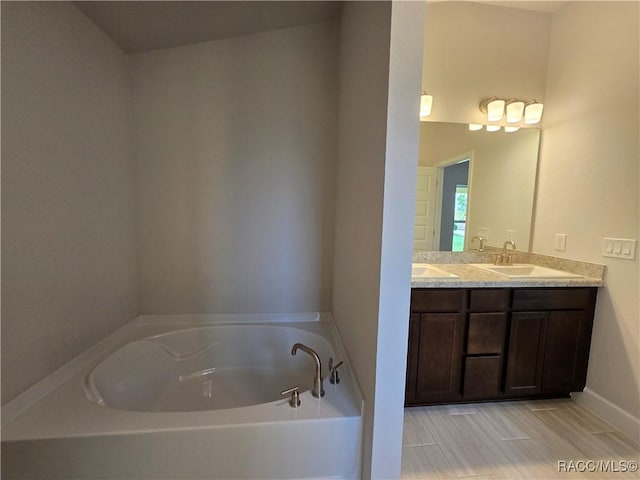 4953 N Triple Eagle Path, Beverly Hills, FL 34465 - full bath featuring double vanity and a bath