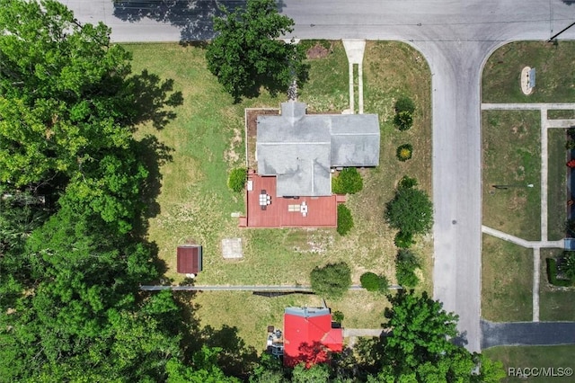 218 N Osceola Ave, Inverness, FL 34450 - drone / aerial view
