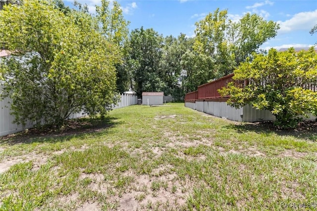 218 N Osceola Ave, Inverness, FL 34450 - view of grassy yard featuring an outdoor structure