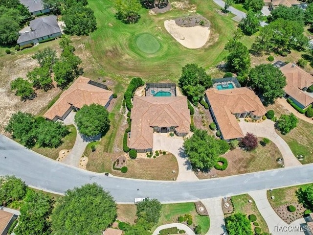 2622 N Carnoustie Loop, Lecanto, FL 34461 - aerial overview of property's location with a golf club