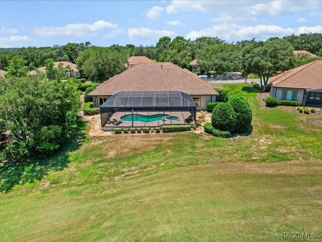2622 N Carnoustie Loop, Lecanto, FL 34461 - view from above of property