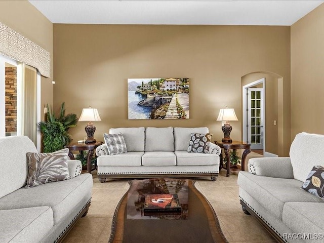 2622 N Carnoustie Loop, Lecanto, FL 34461 - view of tiled living room