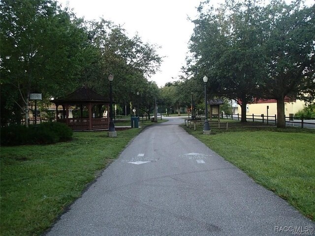 2622 N Carnoustie Loop, Lecanto, FL 34461 - view of street featuring street lighting