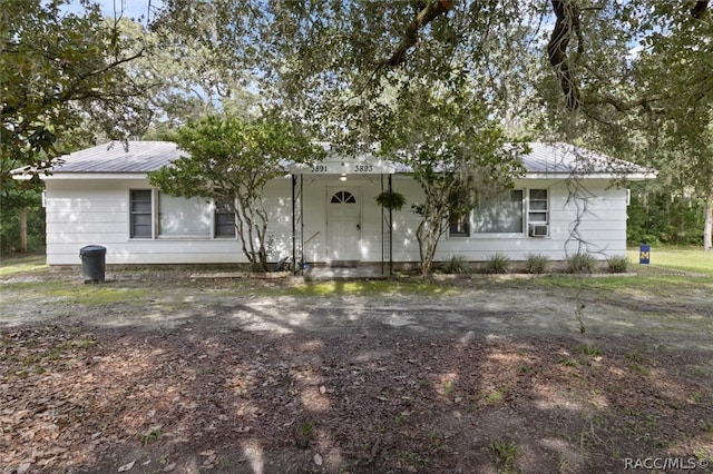 view of ranch-style home