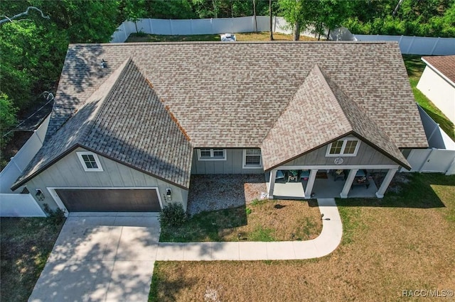 bird's eye view
