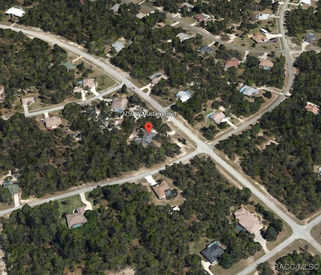 2750 W Mustang Blvd, Beverly Hills, FL 34465 - map of property location