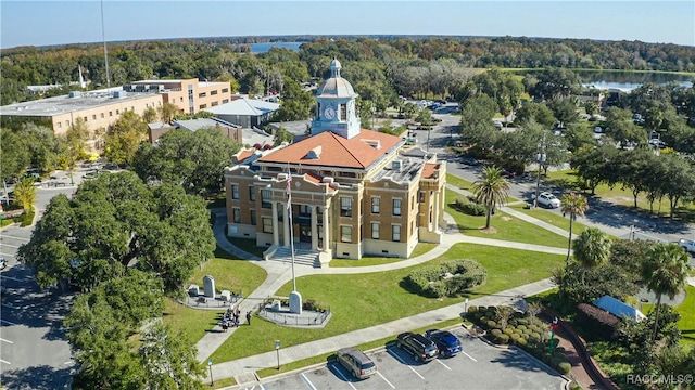 2750 W Mustang Blvd, Beverly Hills, FL 34465 - bird's eye view of a forest and a nearby body of water