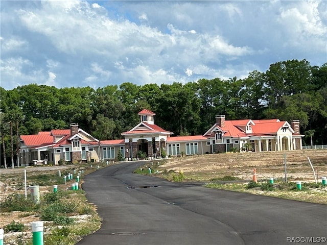 view of road