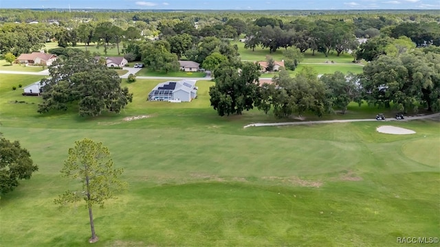 391 E Falconry Ct, Hernando, FL 34442 - bird's eye view of a golf club and a tree filled landscape